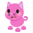 Pink Cat Sticker