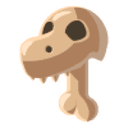 T-Rex Rattle Sticker
