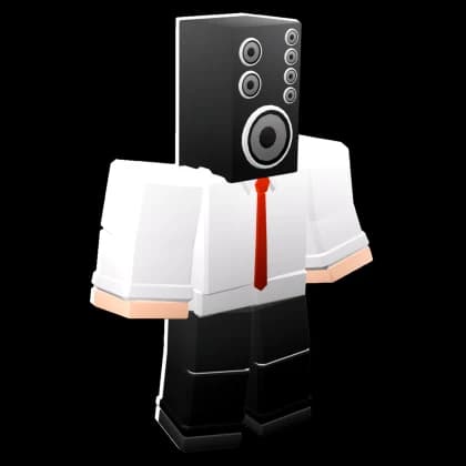 Large Speaker Man