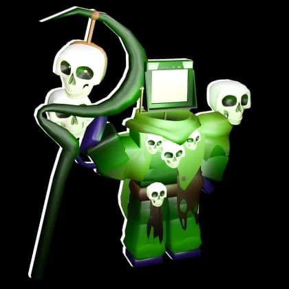 Skeleton Large TV Man