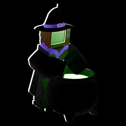 Witch TV Woman