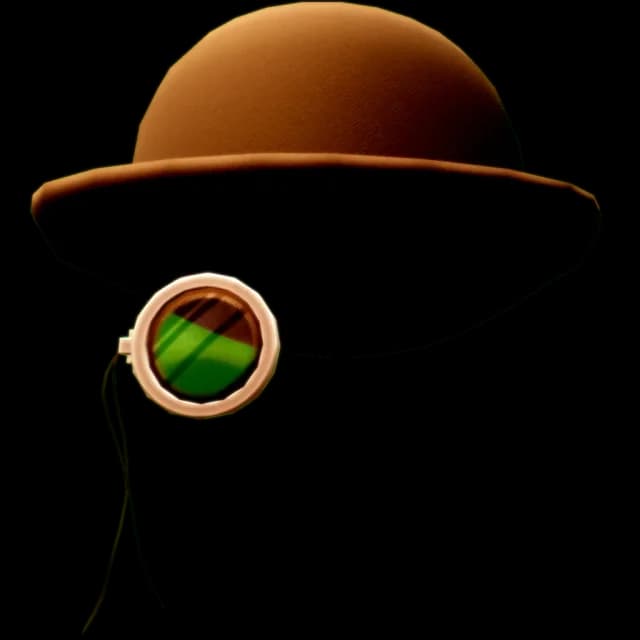 Bowler Hat (Black)
