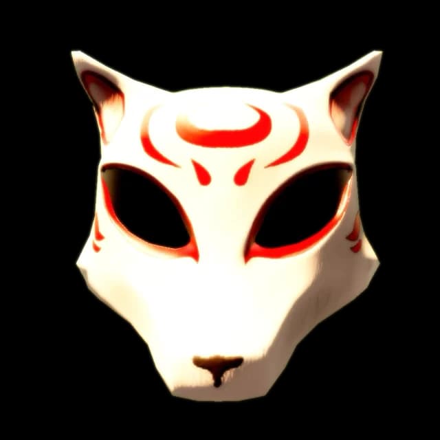 Kitsune Mask