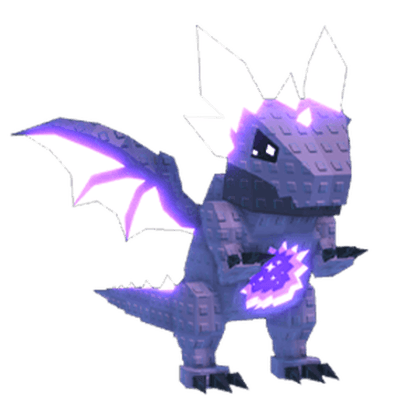 Amethyst baby dragon