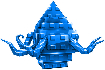 Blue Octo Egg
