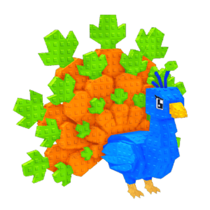 Carrot Peacock