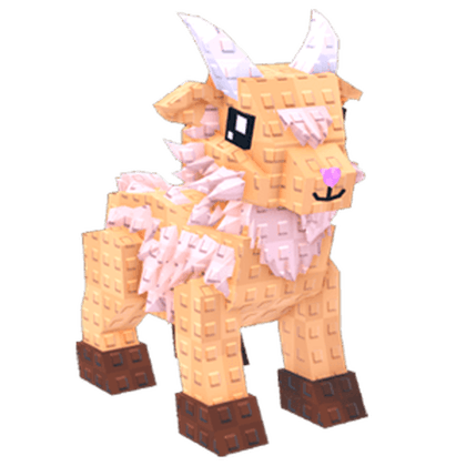 Fluffy Goat