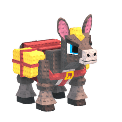 Haycart Donkey