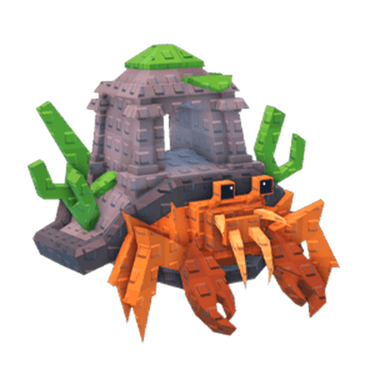Mossy Hermit Crab