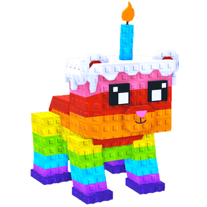 Rainbow Cake Bear