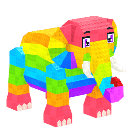 Rainbow Elephant