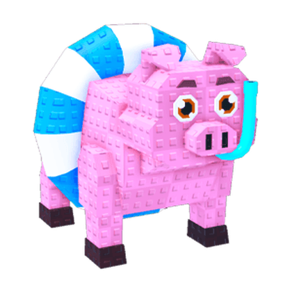 Swimming Pig