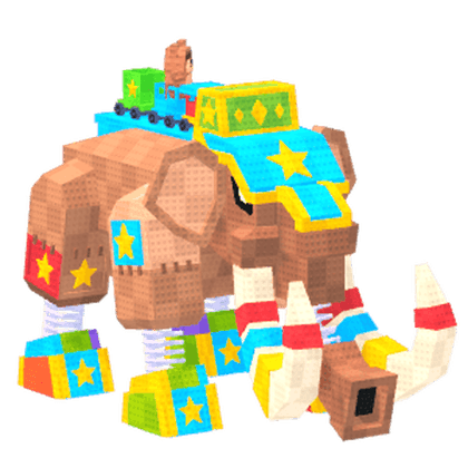 Toy Spring Mammoth