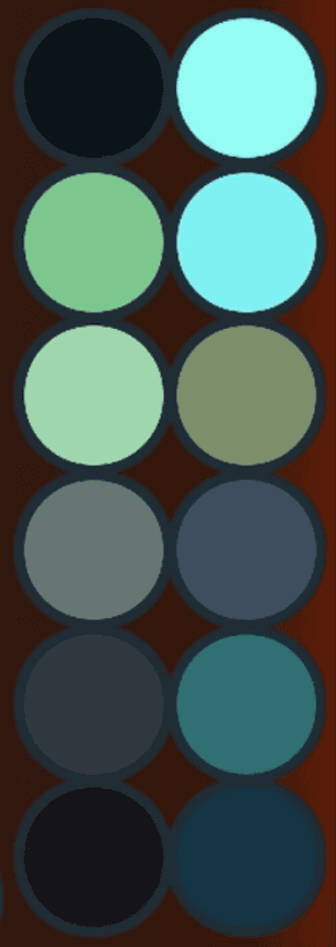 Broken Hex Palette