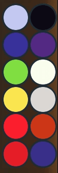 Clown Crest Palette
