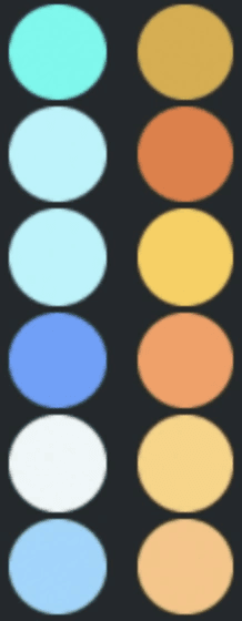 Oceanic Beach Palette
