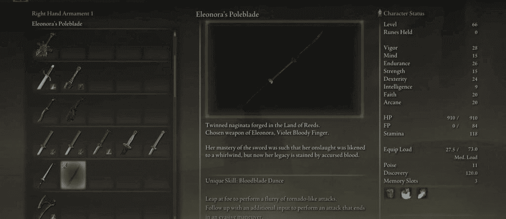 Elden Ring Eleonora's Poleblade: How To Get & Use