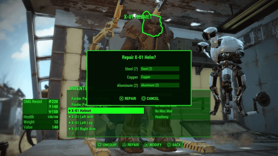How To Repair Power Armor in Fallout 4?