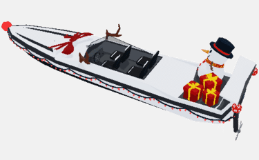 Holiday Themed Speedboat