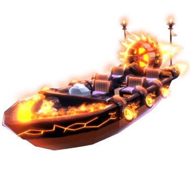 Volcanic Speedboat