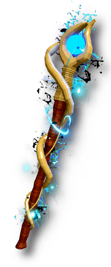 Gilded Staff