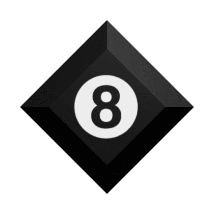 8 Ball Gemstone