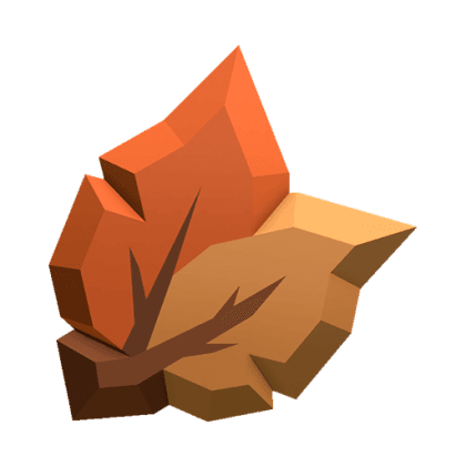 Autumn Leaves Gemstone