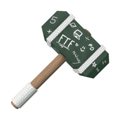 Chalkboard Hammer