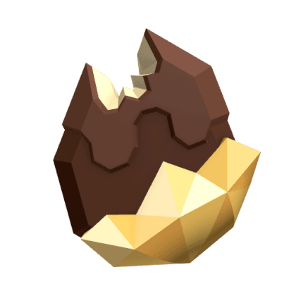 Chocolate Egg Gemstone