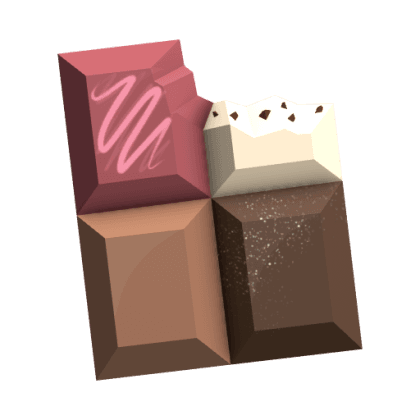 Chocolate Mix Gemstone