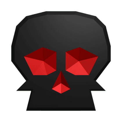 Dark Skull Gemstone