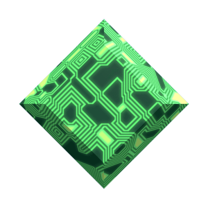 Data Chip Gemstone