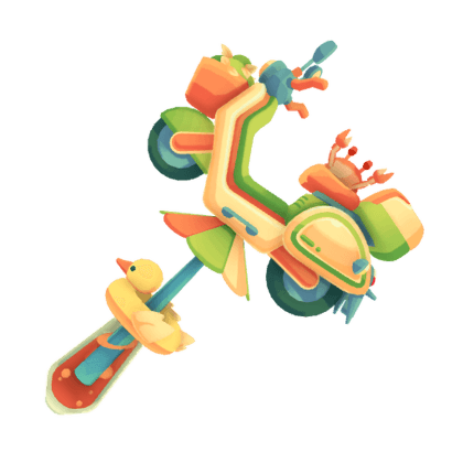 Duck Bike Hammer