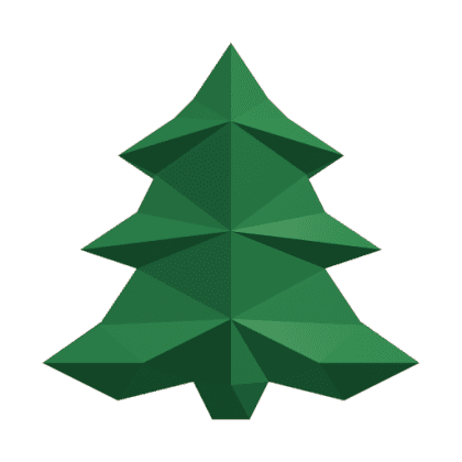 Festive Tree Gemstone