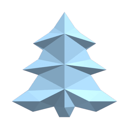 Frosty Tree Gemstone
