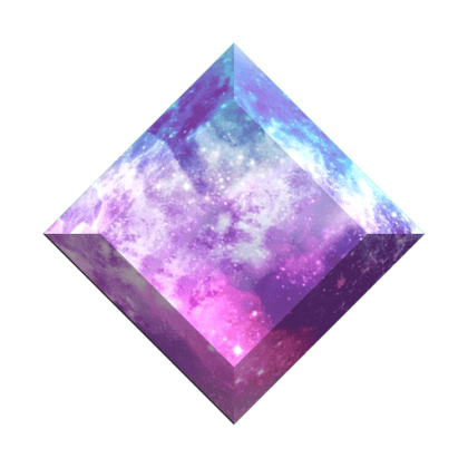 Galaxy Clouds Gemstone