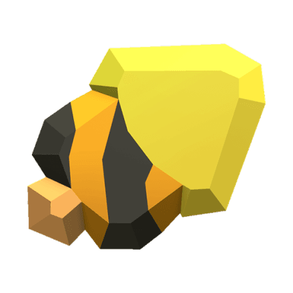 Golden Firework Gemstone