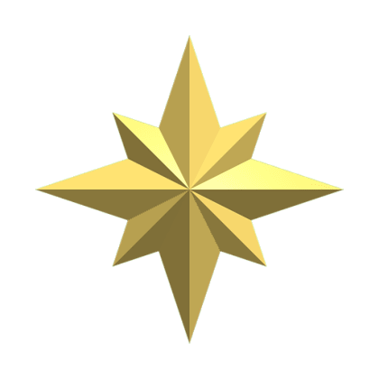 Golden Star Gemstone