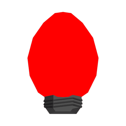Holiday Bulb Gemstone