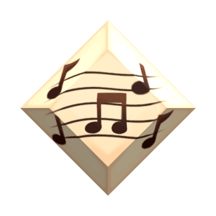 Music Sheet Gemstone