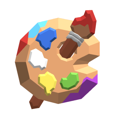 Paint Palette Gemstone