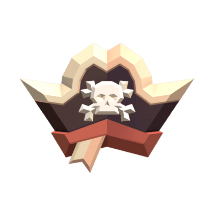Pirate Hat Gemstone