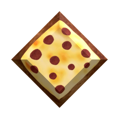 Recycled Pizza Gemstone