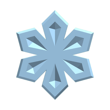 Snowflake Gemstone