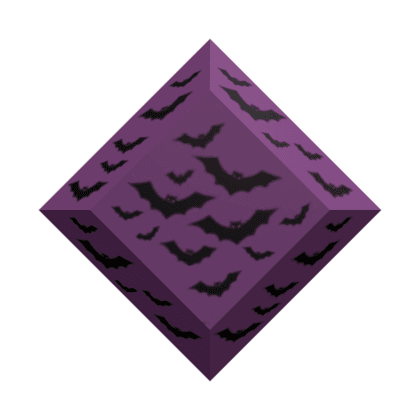 Spooky Bats Gemstone