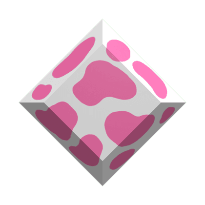 Strawberry Moo Gemstone