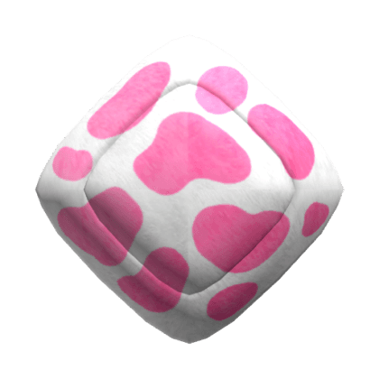 Strawberry Moo Plushie Gemstone