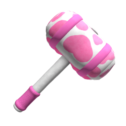 Strawberry Moo Plushie Hammer