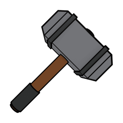 Toon Shaded Hammer