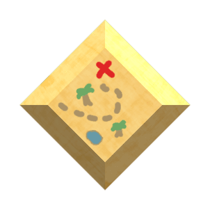 Treasure Map Gemstone